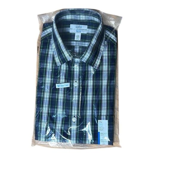 Croft & Barrow NWT Easy Care Classic Fit Button Down Shirt - Picture 1 of 6